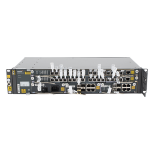 OLT GPON Carrier Class / 32 Puertos GPON / Switching 1.04 Tbit/s / 2 Ranuras Modulares / 2 UR Rack 19" / Fuente CA 90-290 V