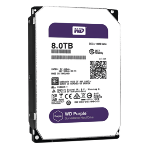 Disco duro WD de 8TB / 5400RPM / Optimizado para Videovigilancia