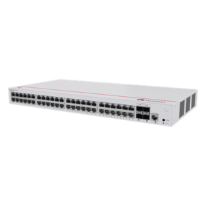 Switch Administrable Capa 2 / 48 Puertos Gigabit / 4 SFP Uplink / Switching 104 Gbps / Reenvío 77 Mpps / Administración Nube Gratis