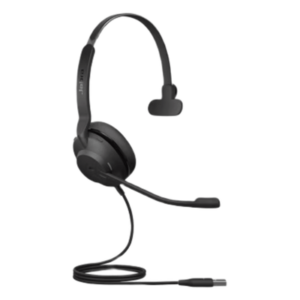 Auricular Mono UC / Aislamiento Acústico Viscoelástico / Doble Micrófono con Reducción de Ruido / Altavoces 28 mm / USB-A con Adaptador / Indicador de Ocupado