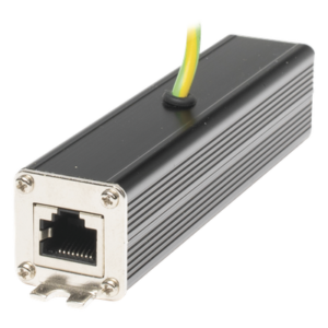 Protector contra sobretensiones / 10Gbps / PoE++ 90W / 10kA / RJ45 blindado / Carril DIN