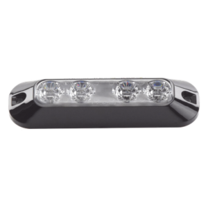 Luz Perimetral / 4 LEDs Ultra Brillantes / Ámbar / 12-24 VCC / 4.7 pulgadas (0.39 pies)