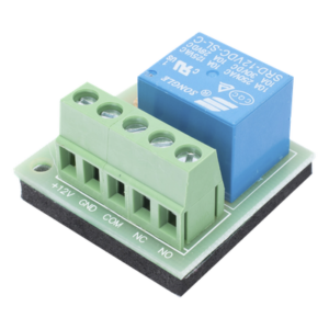 Módulo de Relé para Control de Acceso / Salida NO/NC/COM / 3A a 125 VCA / 12 VCC / -20°C a 70°C / Interbloqueo de Puertas