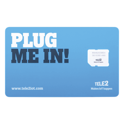 SIM IoT Multicarrier / 25 MB mensuales / Activación automatizada / Micro SIM / GPS, telemática y alarmas