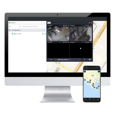 Plataforma de Rastreo GPS y Telemática Vehicular / 2,000+ Dispositivos Compatibles / Almacenamiento 365 Días / Video Móvil en Tiempo Real / IoT Integrado