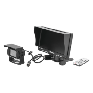 Sistema de Reversa Vehicular / Monitor LCD 7'' / Cámara CMOS IR 18 LEDs / Soporte Dual Cámara / Cable 20 m (65.6 ft)