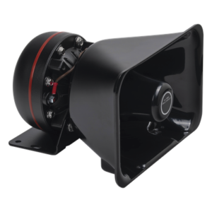 Bocina de uso rudo / 100 W / 8 Ohms / Base aluminio / 7.0 × 8.1 × 5.1 pulgadas