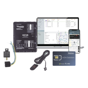 Kit de Localizador 4G LTE CAT-M1 / Incluye SIM con servicio de datos por 1 año / Botón SOS / Relé 12V / Protocolos CANbus FMS-J1708-J1939 / Parada automática por interferencias