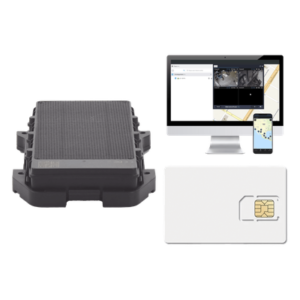 Rastreador GPS 4G / Panel Solar Integrado / IP67 / Batería 10000 mAh / Alertas de Manipulación / Instalación Magnética