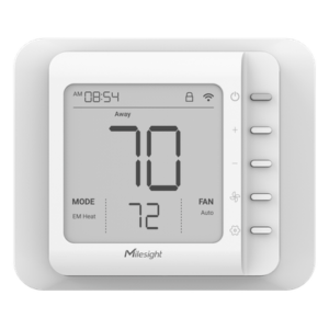 Termostato LoRaWAN / 4 Etapas Calefacción + 2 Refrigeración / Control HVAC Inalámbrico / Automatización de Edificios