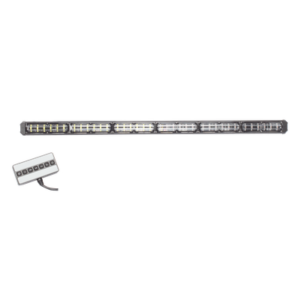 Barra de Luz de Advertencia / 6 Módulos / 24 LED Gen III / 30 Pulgadas (762 mm) / Ámbar / 18 Patrones / 10-30 VCC