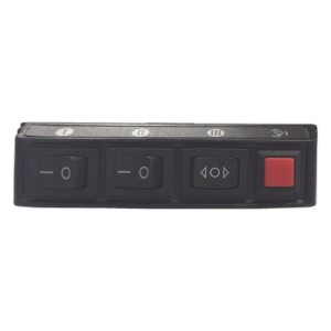 Switch de Control de Patrones de Destello / 5 Interruptores / 12 VCC / 15 A / 104 mm x 55 mm x 33 mm / 4.1 x 2.2 x 1.3 pulgadas