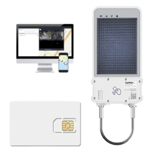 Kit Cerradura Inteligente GPS Solar / LTE Cat-M1 / RFID BLE OTA / IP67 / Batería 14400mAh / Autonomía 365 días / Panel Solar Integrado