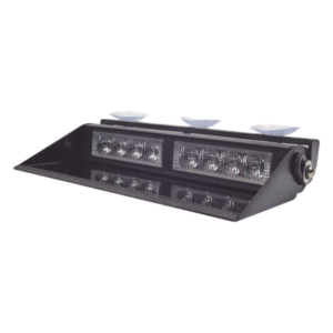 Luz de visera para interior / 12 VCC / 22 patrones de destello / 8 LED / 4.5 x 1.9 x 1.0 in