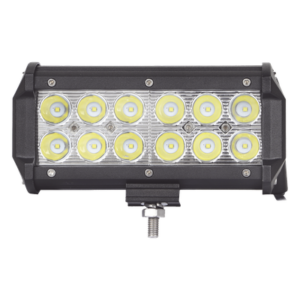 Barra de Luz LED / 12 LED / 1500 Lúmenes / 18 W / 10-30 Vcc / IP67 / 6.5 Pulgadas