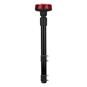 Luz Telescópica LED / 9 x 3W / 25 Patrones de Destello / 10-30 VCC / 64-104 cm (25.2-40.9 in) / Resistente a Vibraciones