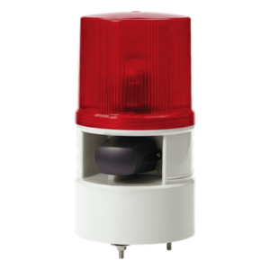 Luz de Advertencia LED / Bocina 105 dB / 12.5 cm (4.9 in) / 12-24 VCD / 4 Modos de Destello / -30°C a +50°C