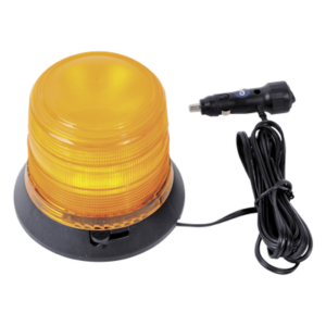 Burbuja LED de Señalización / 6 LEDs Ámbar / Montaje Magnético / IP65 / 12 VCC 1 A