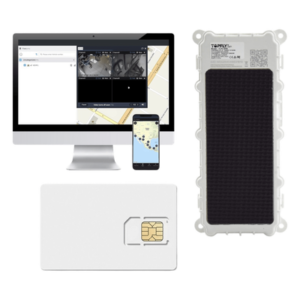 Dispositivo de Seguimiento de Activos / LTE Cat-M1/NB-IoT / IP67 / Batería 9600 mAh / Carga Solar / GPS/GLONASS/Galileo/Beidou