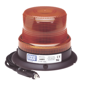 Mini Burbuja LED / Ámbar / Montaje Magnético / 12-80 VCC / 5.6" Diámetro / SAE J845 Clase III / -30°C a 50°C
