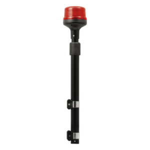 Luz Telescópica para Motocicletas / 8 LED / Rojo / 12~24 VCD / IP6K6 / ECE R65 / SAE J845 / 88 mm de Altura