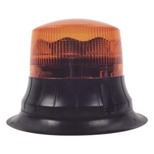 Burbuja LED de Señalización / 9 LEDs de Alta Intensidad / Ámbar / IP65 / Montaje Magnético / 12 VCC