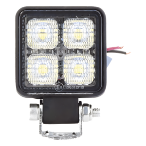 Luz de Trabajo LED / 800 Lúmenes / 4 LEDs 10 W / Alcance 75 m (246.1 ft) / 12-24 VCD / IP67 e IP69K