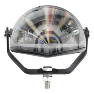 Luz de Seguridad para Montacargas / Haz Rojo Sólido 180° / 156 Lúmenes / 12-80 VDC / 6 LEDs