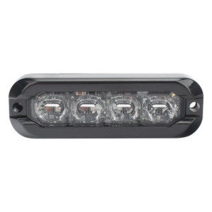 Luz de Advertencia Direccional / 8 LED Bicolores / Flexible hasta 120° / IP69K / 69 Patrones / 12-24 V