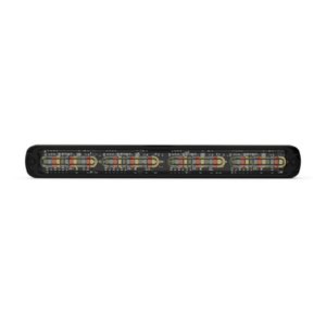Luz LED de Advertencia / Perfil Ultra Delgado / Quad-Color 48 LED / 11 Pulgadas / IP67/IP69K / Traffic Advisor / Sincronización Múltiple Unidades