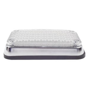 Luz de Advertencia LED / 6x4 Pulgadas / 66 LED de Alta Intensidad / 12 VCC / 10 Patrones de Destello / Montaje Permanente