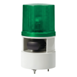 Luz de Advertencia LED / Sirena 105 dB / 5 Tonos / 4 Modos Destello / 12-24 VCD / Verde