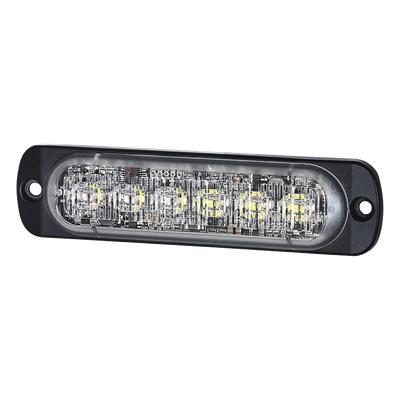 Luz Auxiliar LED / 12 LEDs Dual Color / SAE Class 1 / ECE R65 Class 1 / IPX7 / Perfil 9 mm (0.35 pulg)