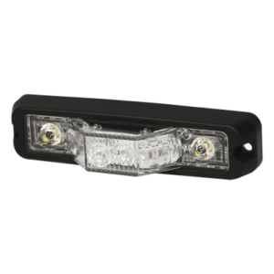 Luz perimetral direccional / Ultra brillante ámbar / 180° visibilidad / 12-24 VCC / 5.1 x 1.2 x 1.35 in