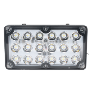 Luz de Escena LED / 6X3" / 12 VCC / 1.3 A Máx / Mica Clara / Montaje Permanente