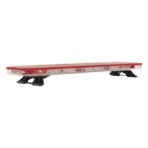 Barra de luces LED de 47", 108 LED, con control de tráfico en color ámbar, dual color rojo/claro, ideal para equipar ambulancias y unidades de bomberos