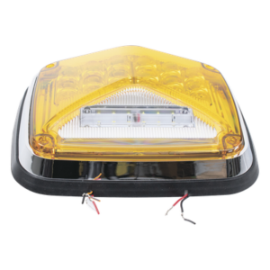 Luz de Advertencia LED / 8 x 6" / 11 Patrones de Destello / IP67 / 12-30 VCC / ECE R65 / SAE J845