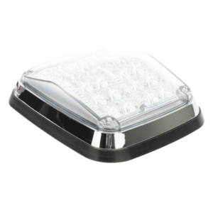 Luz de Advertencia LED / 24 LEDs / 11 Patrones de Destello / IP67 / 12-30 VCC / 9.5 W / SAE J845