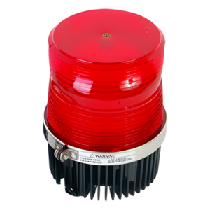 Luz Estroboscópica / Roja / Para Motocicleta / Lente Policarbonato Anti-Impacto / Resistente al Agua