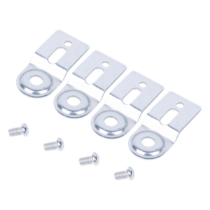 Kit de Sujeción a Pared / Capacidad 50 kg / Acero con Tratamiento Electrolítico / 4 Puntos de Fijación
