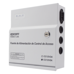 Fuente de Alimentación Regulada / 11-15 Vcc / 5 A / Respaldo con Batería Externa / Temporizador 0-45 s / Entrada Universal 96-264 Vca