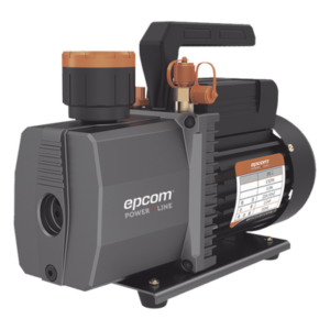 Bomba de Vacío de 2 Etapas / 1/2 HP / 110 Vca / 5.5 CFM / Vacío 0.3 Pa / Doble Conexión 1/4" y 1/2" / 330 ml Aceite