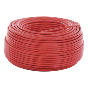 Cable Fotovoltaico / 6 mm² (10 AWG) / Cobre / 2000V / Rango -40°C a 120°C / Rojo / Rollo 100 m (328.1 ft)