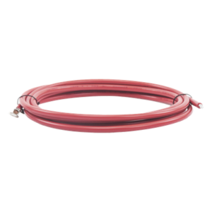 Cable de Controlador a Batería / 3.0 m (9.8 ft) / 8 AWG / Terminal de Ojo / Rojo