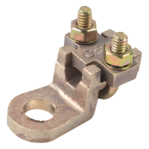 Conector de Bornes / 1/2" / Rango 4 AWG a 1/0 AWG / Diámetro 5.827 mm a 8.251 mm / Bronce