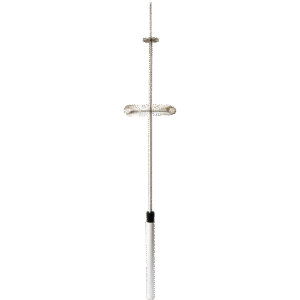 Punta Pararrayo Tipo Dipolo Corona / Ángulo de Protección 72° / 40,000 A / Mástil 120 cm (3.9 ft) / Aluminio Duradero