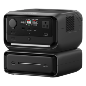 Estación de Energía Portátil / 572 Wh / 4 AC 800 W (Max. 1600 W) / USB-C 100 W / Carga Rápida 60 min / Wi-Fi y Bluetooth / Carga Solar 220 W