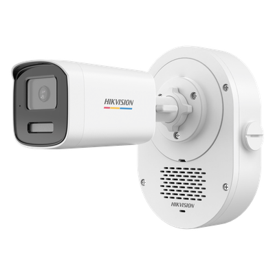 Cámara Bala IP / 4 Megapixel / ColorVu 3.0 / Dual Light 50 m (164 ft) / Audio Bidireccional SoundMax / AcuSense Lite / IP67