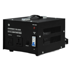 Convertidor de Voltaje / 2000 VA / 110 Vca / 220 Vca / Monofásico / Eficiencia ≤98%