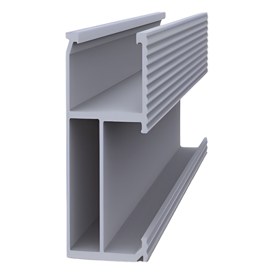 Riel de Montaje Fotovoltaico / Aluminio Anodizado / 1400 mm (4.59 ft) / Módulos Solares / Estructuras Personalizadas / Resistencia Extrema